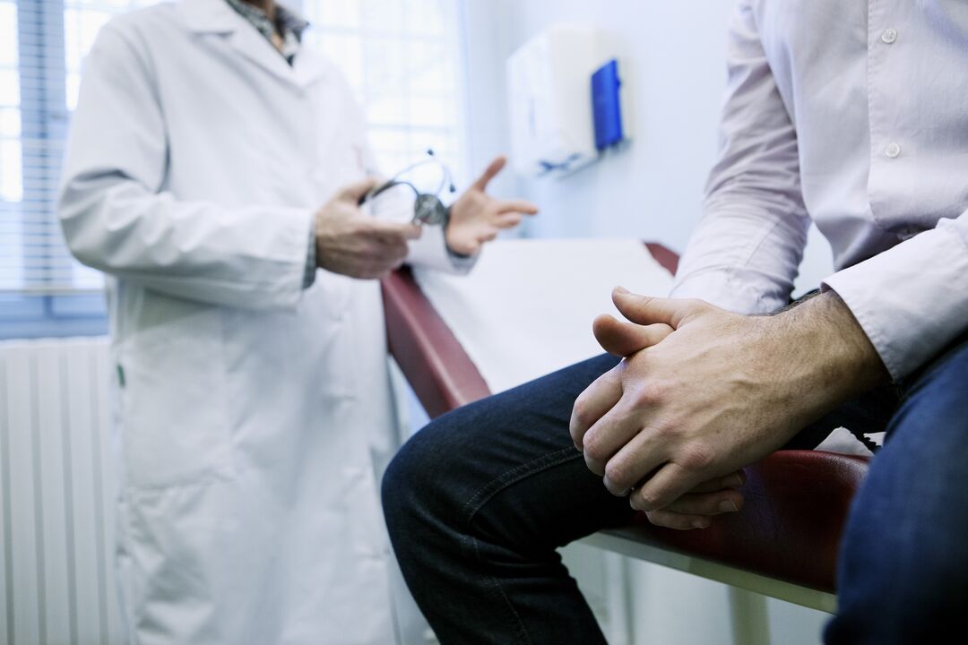 gydytojo paskyrimas prostatito profilaktikai